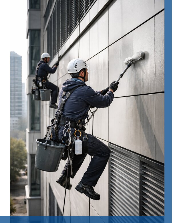 Мойка вентилируемого фасада в Невинномысске от 256 р. | ВЫСОТНИК-Нвн