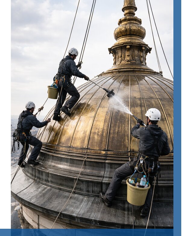 Мойка куполов и шпилей в Невинномысске от 8183 р. - заказать | ВЫСОТНИК-Нвн