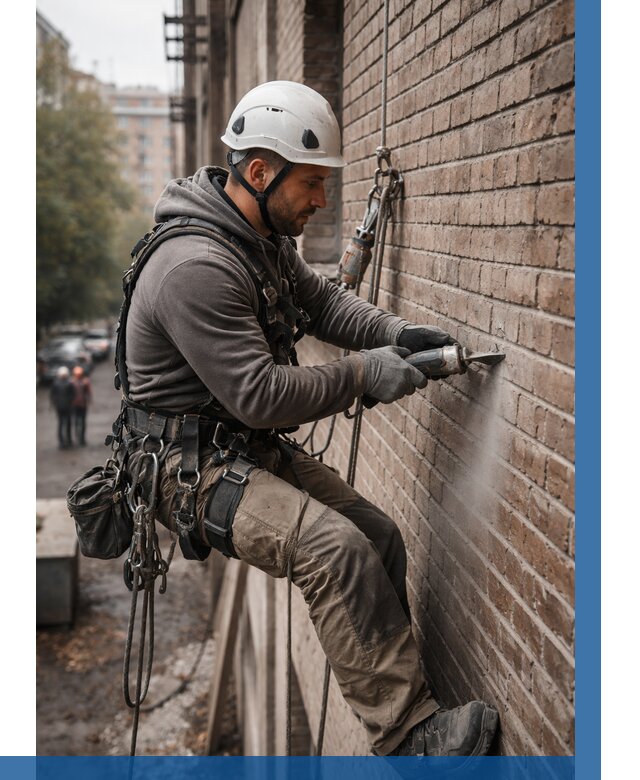 Расшивка кирпичных швов в Невинномысске от 614 р. | ВЫСОТНИК-Нвн