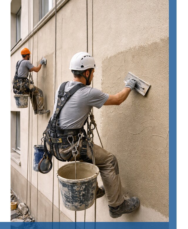 Декоративная штукатурка фасада в Невинномысске от 1227 р. | ВЫСОТНИК-Нвн