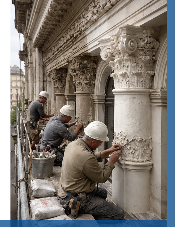 Реставрация фасадной лепнины в Невинномысске от 2557 р. | ВЫСОТНИК-Нвн