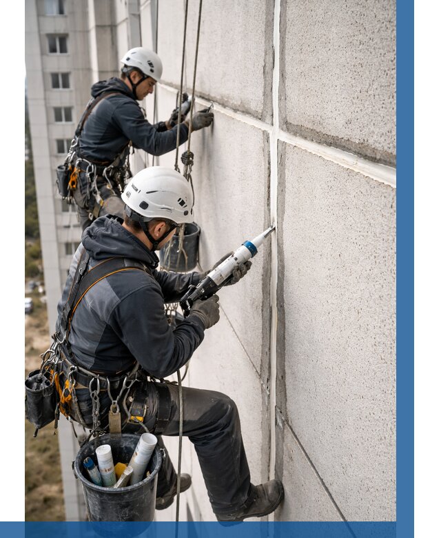 Герметизация межпанельных швов в Невинномысске от 716 р. | ВЫСОТНИК-Нвн