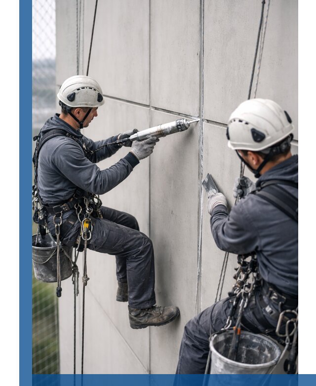 Первичная герметизация швов фасадов и кровель в Невинномысске