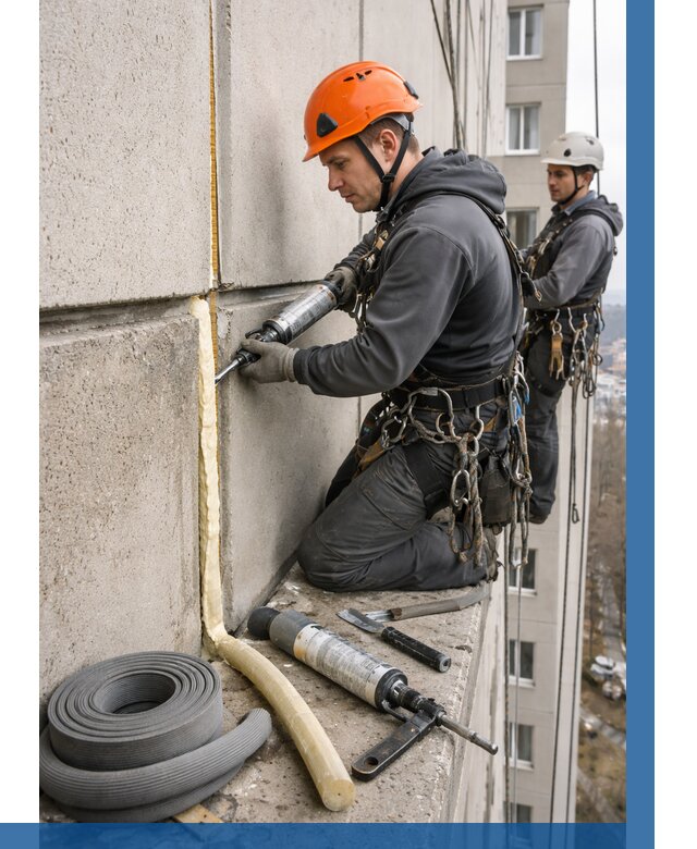 Теплый шов межпанельные швы в Невинномысске от 716 р. | ВЫСОТНИК-Нвн