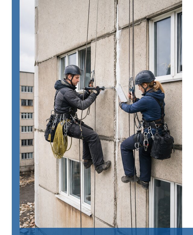 Герметизация межпанельных швов тёплым швом в Невинномысске