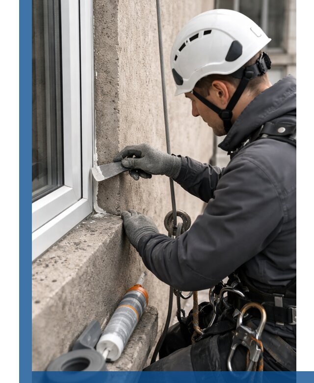 Герметизация монтажных швов окон в Невинномысске с гарантией качества