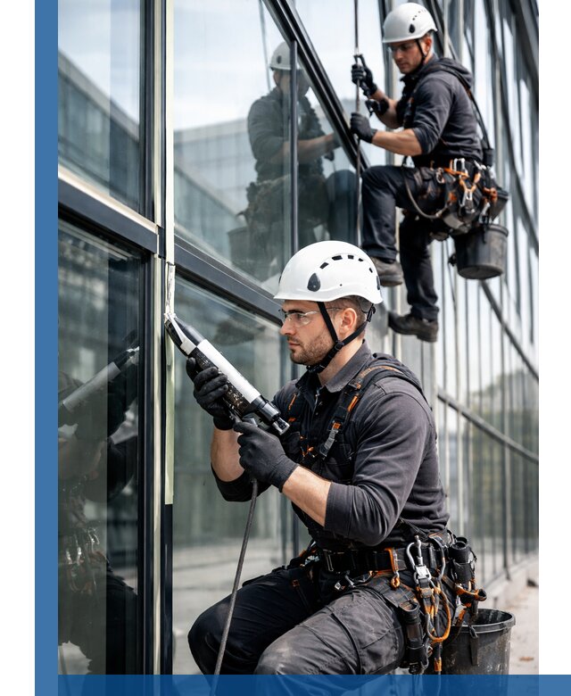 Герметизация витражных швов в Невинномысске для зданий и фасадов