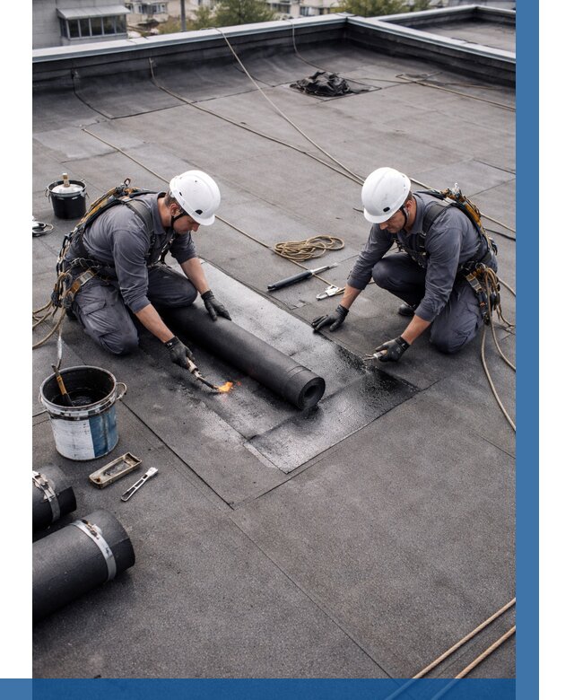 Ремонт мягкой кровли под ключ в Невинномысске от 716 р. | ВЫСОТНИК-Нвн