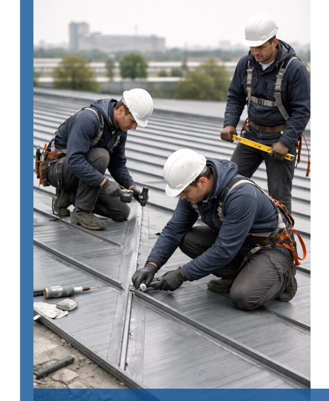 Ремонт фальцевой кровли в Невинномысске срочно и качественно