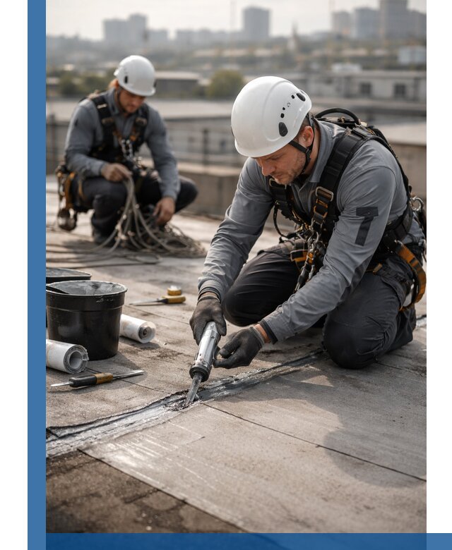 Аварийное и капитальное устранение протечек кровли в Невинномысске