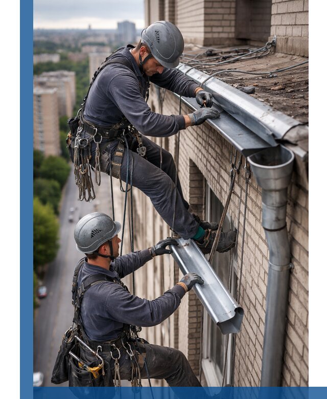 Ремонт водосточных желобов в Невинномысске, быстро и качественно