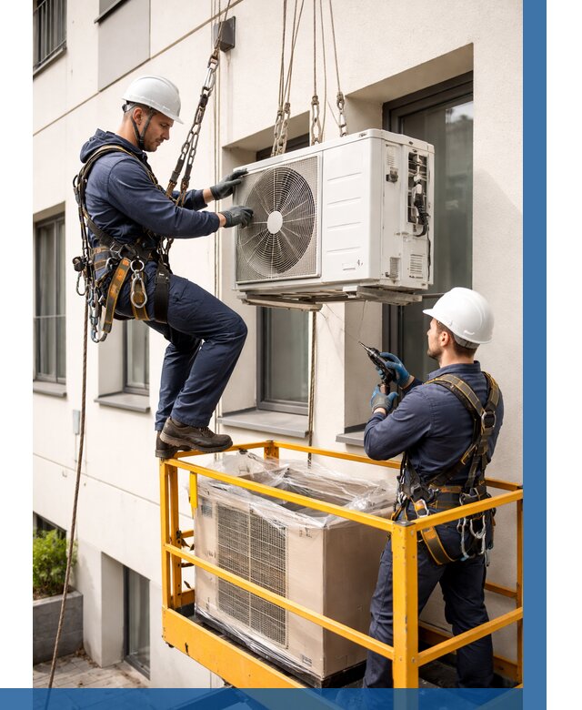 Демонтаж внешнего блока кондиционера в Невинномысске от 3580 р. | ВЫСОТНИК-Нвн