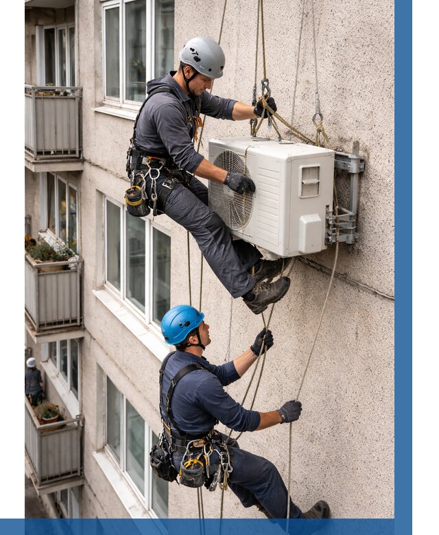 Перенос внешнего блока кондиционера в Невинномысске от 9206 р.| ВЫСОТНИК-Нвн