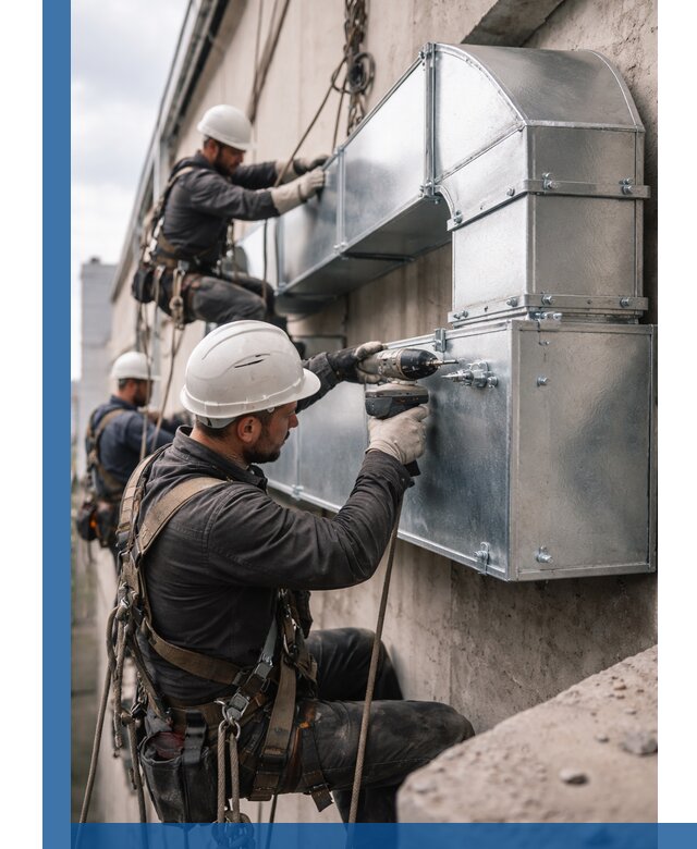 Профессиональный монтаж вентиляционных коробов в Невинномысске под ключ