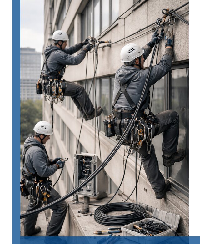 Прокладка оптоволоконного кабеля в Невинномысске под ключ с тестированием