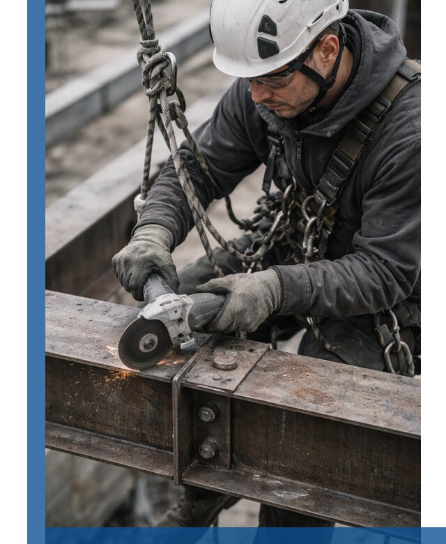 Резка металла на высоте в Невинномысске для зданий и конструкций