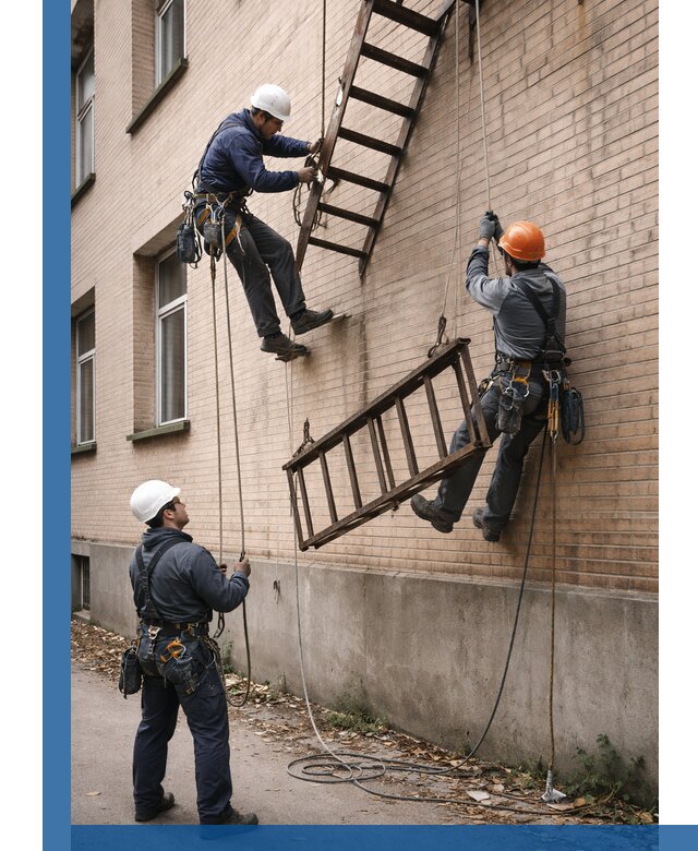Демонтаж пожарной лестницы в Невинномысске быстро и безопасно