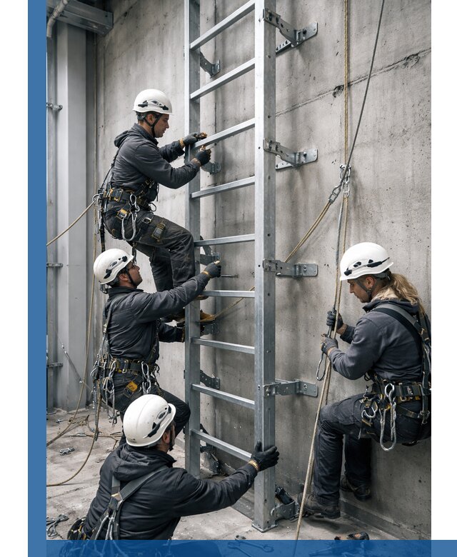 Монтаж металлических лестниц в Невинномысске под ключ со гарантией