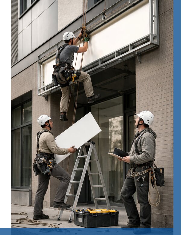 Монтаж светового короба в Невинномысске от 6649 р. | ВЫСОТНИК-Нвн