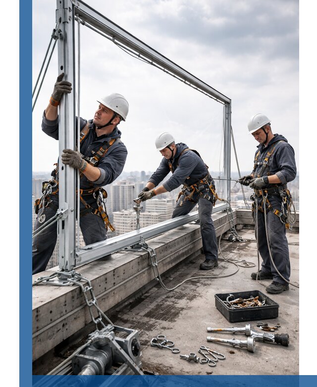 Монтаж крышных рекламных конструкций под ключ в Невинномысске