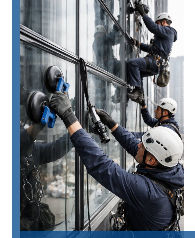 Радиусное остекление фасадов под ключ в Невинномысске с гарантиями