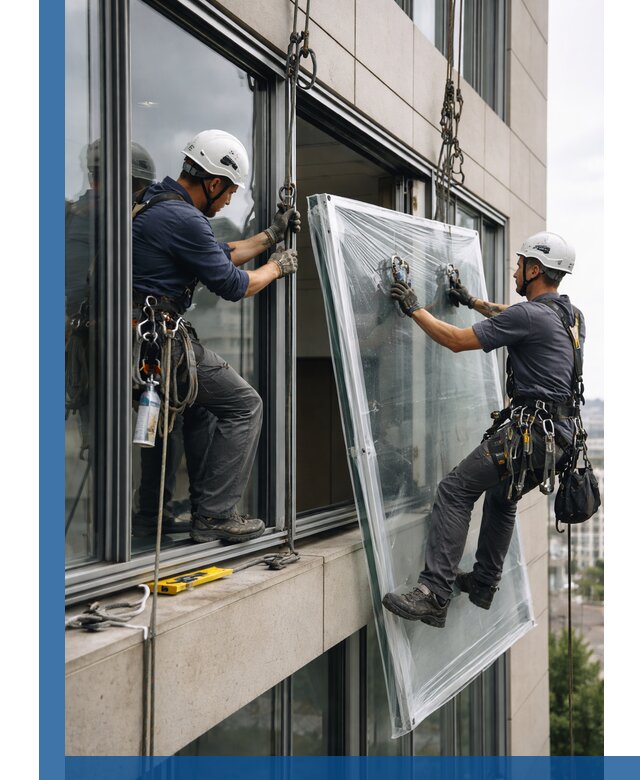 Профессиональная замена стекла в витраже в Невинномысске с гарантией