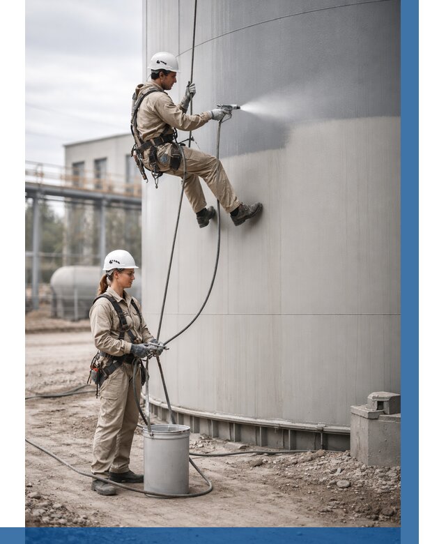 Покраска резервуаров в Невинномысске от 1227 р. | ВЫСОТНИК-Нвн — заказать