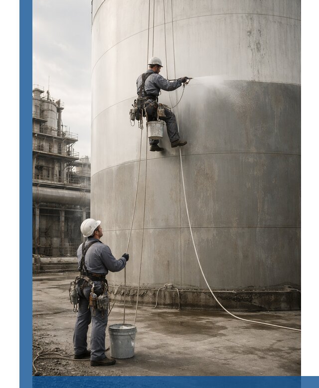 Покраска стальных резервуаров и емкостей в Невинномысске профессионально