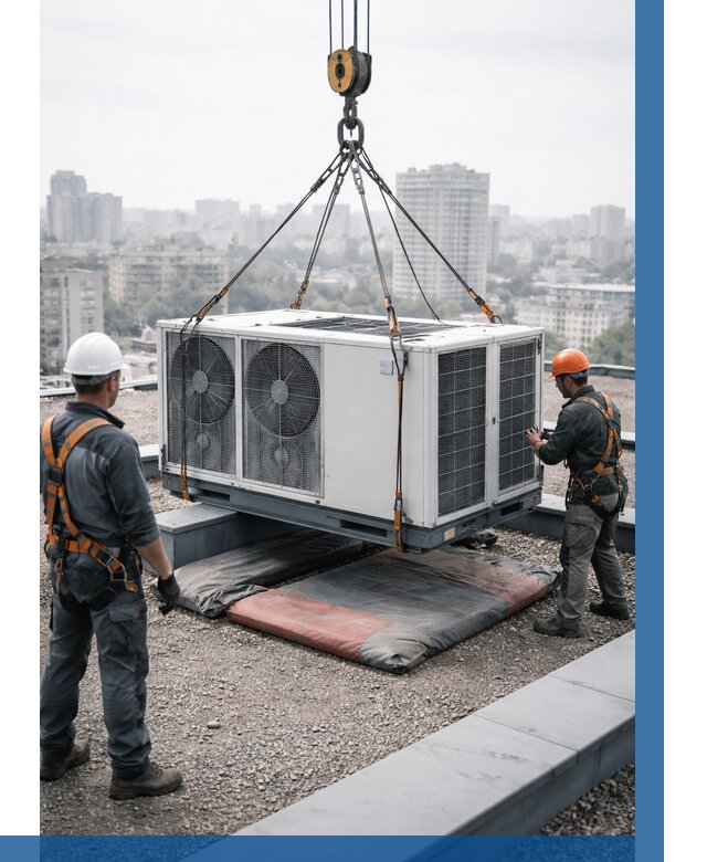 Подъем груза на крышу в Невинномысске от 5115 р. | ВЫСОТНИК-Нвн заказать