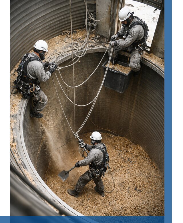 Чистка зерновых бункеров в Невинномысске от 12275 р. | ВЫСОТНИК-Нвн