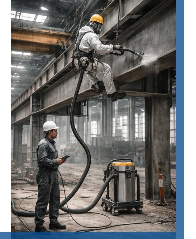 Обеспыливание конструкций в цехе в Невинномысске от 4296 р. | ВЫСОТНИК-Нвн