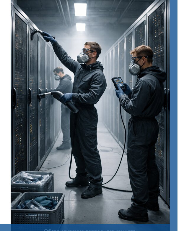 Обеспыливание серверной комнаты в Невинномысске от 4603 р. | ВЫСОТНИК-Нвн