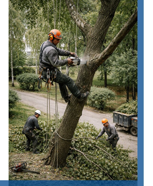 Кронирование деревьев в Невинномысске от 6649 р. | ВЫСОТНИК-Нвн