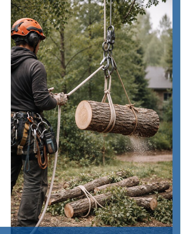 Валка деревьев частями в Невинномысске от 7672 р. | ВЫСОТНИК-Нвн