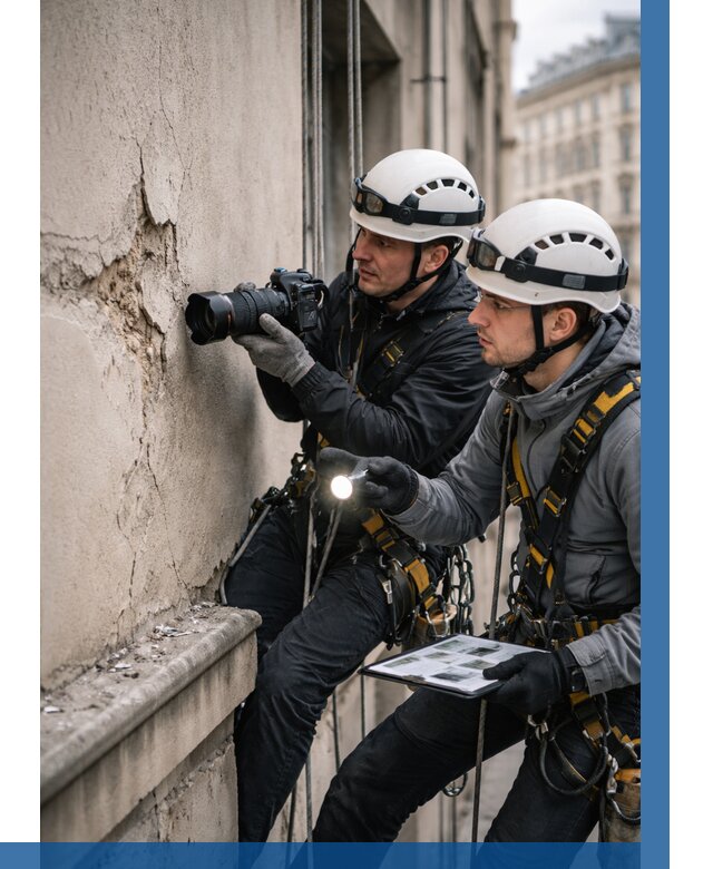 Фотофиксация дефектов фасада в Невинномысске от 4603 р. | ВЫСОТНИК-Нвн