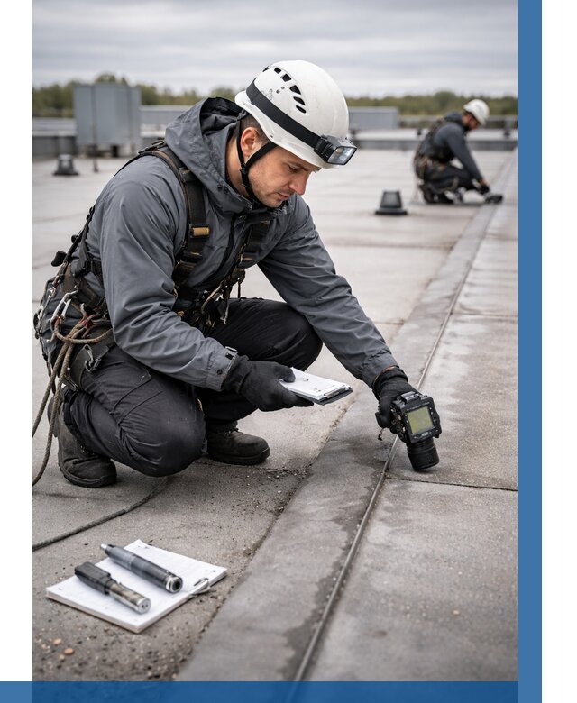 Обследование кровли на протечки в Невинномысске от 4603 р. | ВЫСОТНИК-Нвн