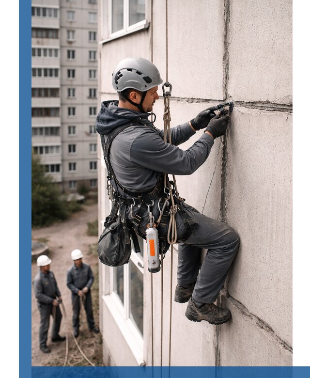 Обследование межпанельных швов и герметизация в Невинномысске