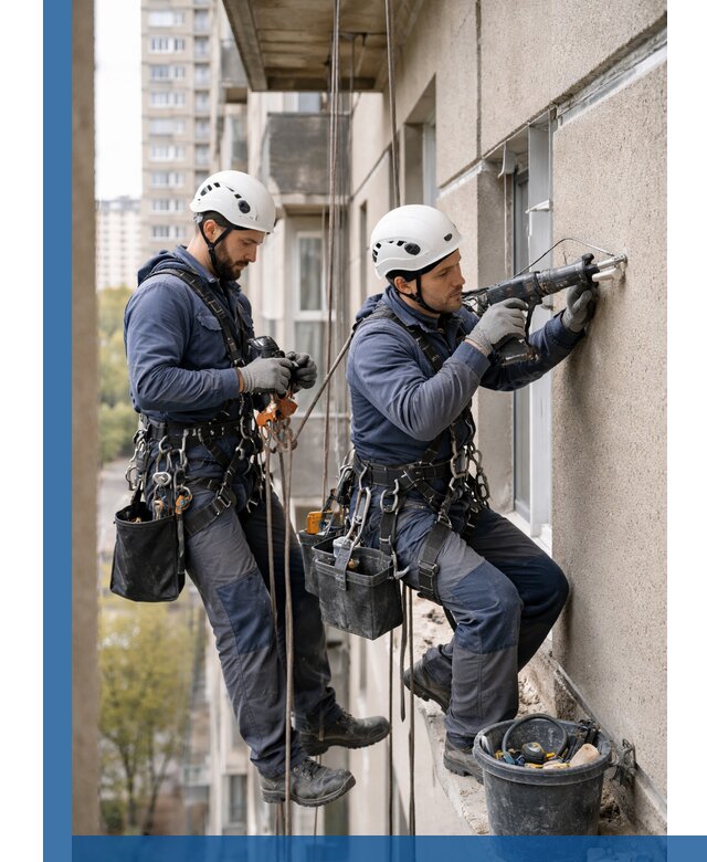 Промышленные альпинисты высотные работы и монтаж в Невинномысске